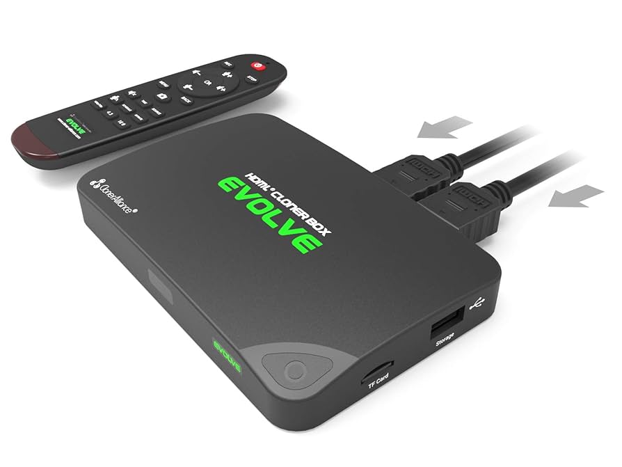 HDML-Cloner Box Pro あらゆるHDビデオ、ゲームをキャプチャし、リモコンで即座に再生し、録画をスケジュール Amazon.com: ClonerAlliance Box Pro, 1080p@60fps Video